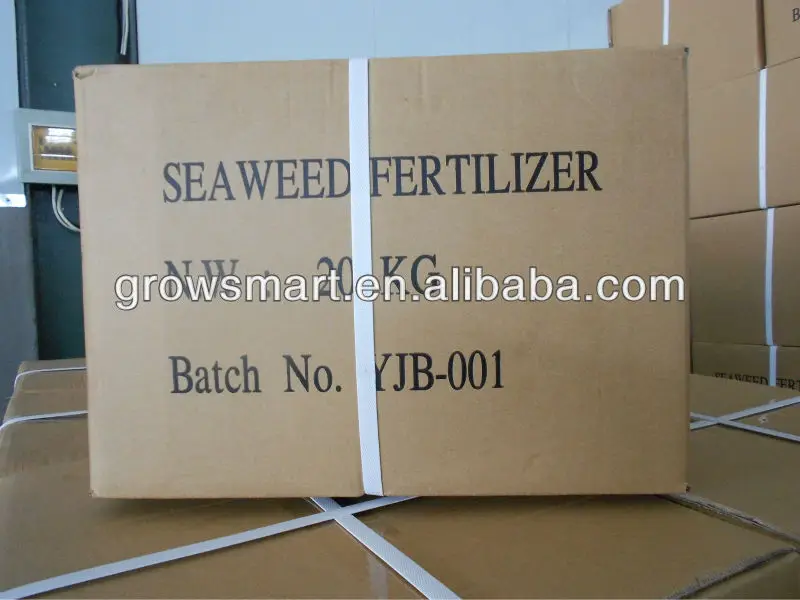 Органическое удобрение из водорослей саргассум для сельского хозяйства