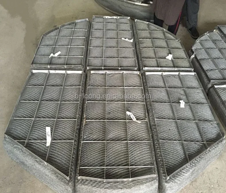 Drawer Type Demister Pad for Gas Scrubber Wire Mesh Demister