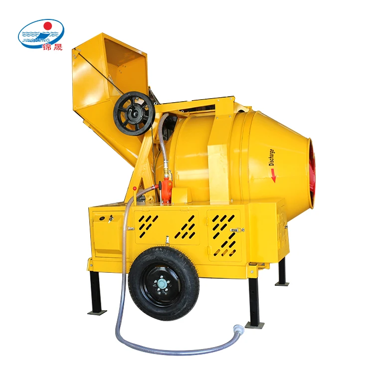 JZC diesel portable 2 bag cement concrete mixer machine with lift price
