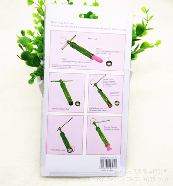 Yiwu bobao factory supply small portable custom high quality Non-toxic metal clay craft DIY pet food bakery extruder squeezer