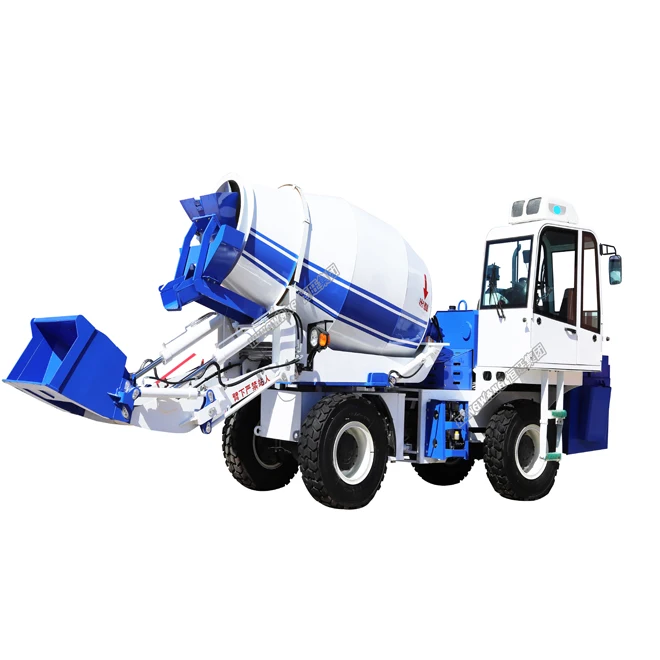 New type concrete mixer truck capacity feeding concrete mini mixer truck sales