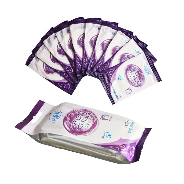 Оптовая Освежающие Влажные Индивидуально Упакованные Одноразовые Влажные Салфетки Полотенце Завод