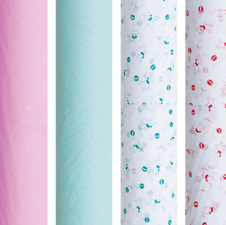 Wholesales high quality printed plain plastic pvc films rolls