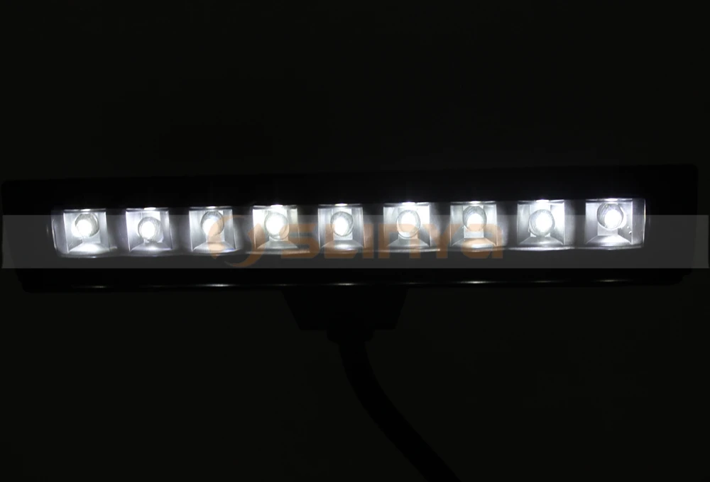 Clamp Gooseneck 9 LED Concert Band Reading Book Bar Light