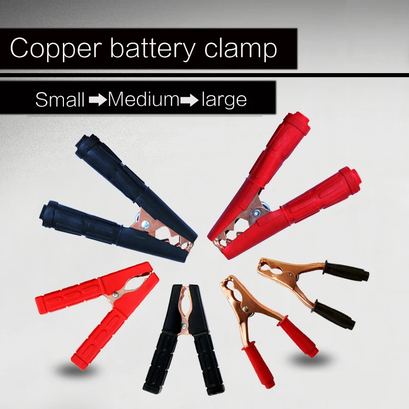 PVC alligator clips battery clamp alligator clamps crocodile clip