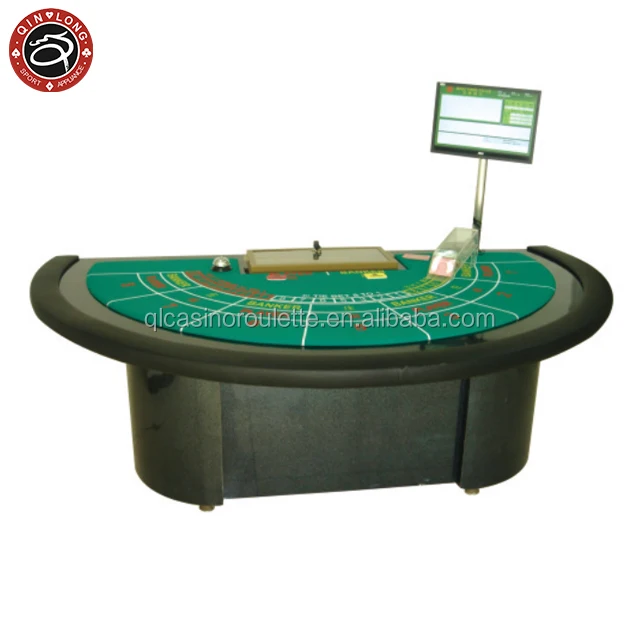 Luxury baccarat Texas table Casino High quality Deluxe Professnional roulette wheels electronic LED Poker Customize