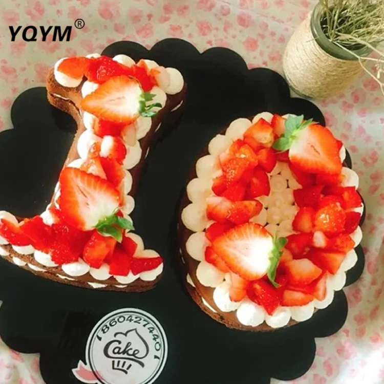 
Cheap Innovative Cake Mold Digital Shape Silicone Cake Mold 