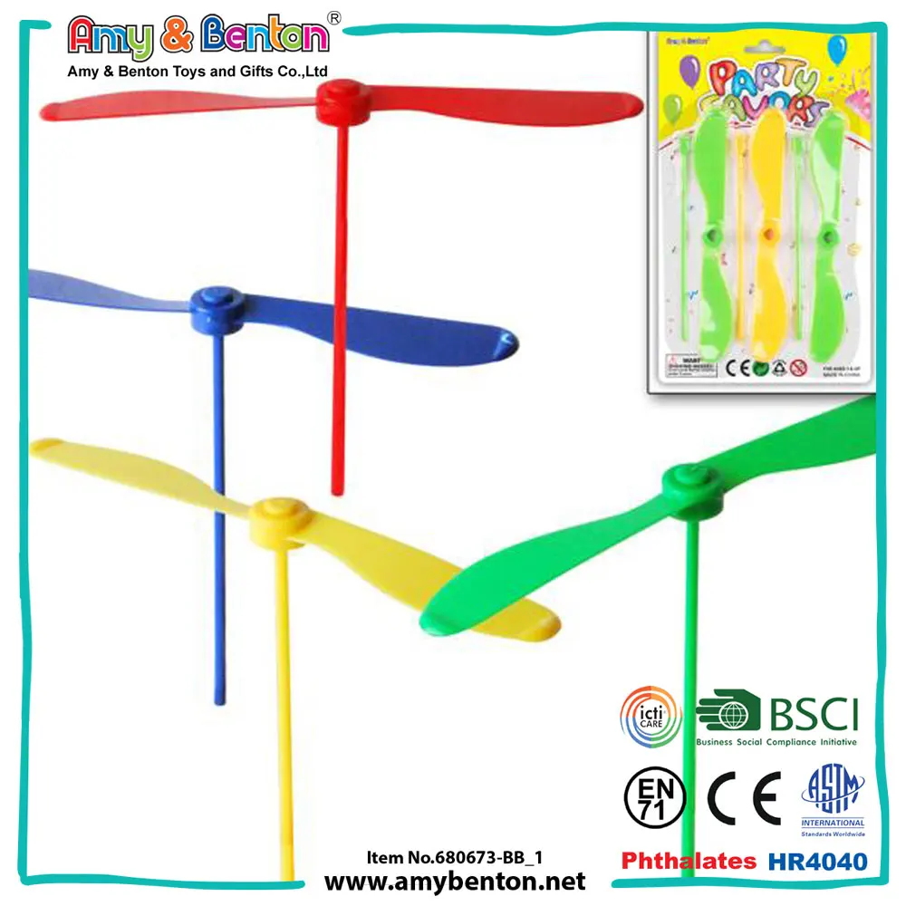 Пластиковая игрушка в виде бамбуковой стрекозы, цветные плавающие мини-игрушки whril-a-copters