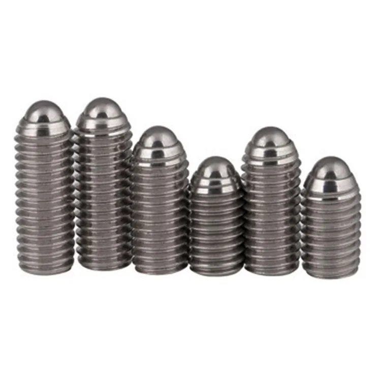 metal metric ball point bearing hexagon socket set screw  soft tip set screw