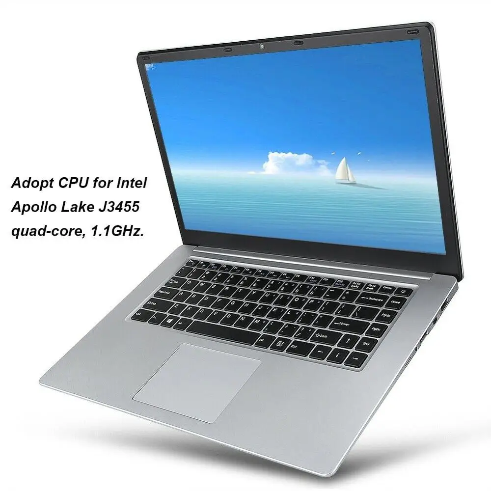 Нетбуки YEPO 737A6, Intel Apollo Lake J3455, 6 ГБ DDR3, 128 ГБ, экран 15,6 дюйма, TN, 1920x1080, не бывший в употреблении ноутбук