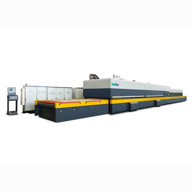 
LandGlass Horizontal Flat Glass Tempering Production furnace Glass Toughening Machine Price 