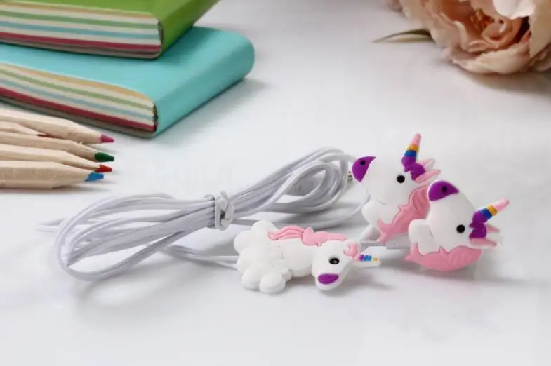 Hot Selling cartoon headphones earphone Flamingo unicorns cartoon Headset