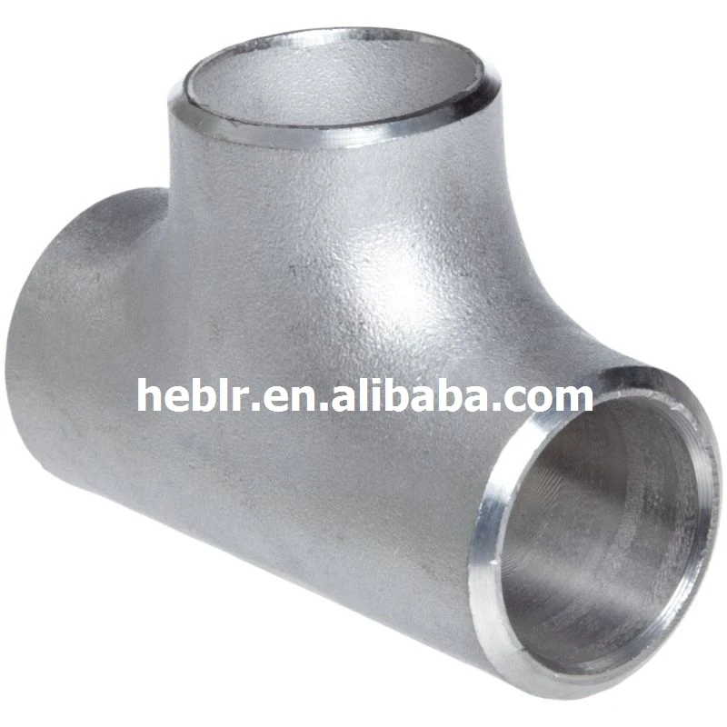Carbon steel pipe fittings Steel Barred Equal Tee