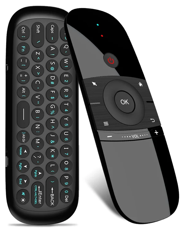 Promotion price Air Fly Mouse W1 wireless Mini Keyboard 2.4g remote control for android tv box