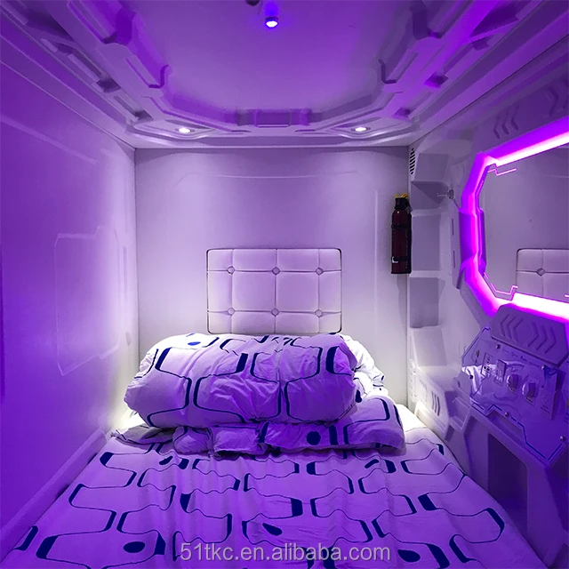 M-811 Horizontal Curtain type capsule bed supplier