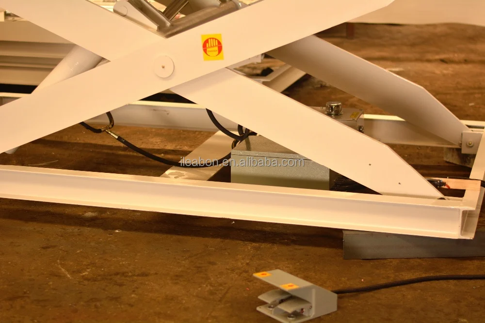 Double Scissors High Hydraulic Lift Table Machine( LB02) used in Wood Door Production Line