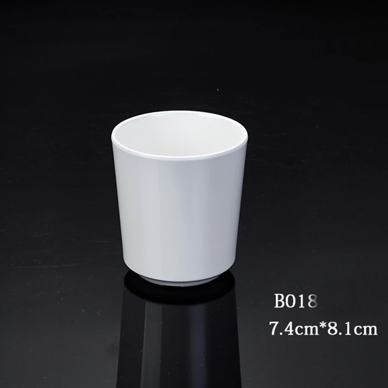 
Promotion Plastic Supply 100% melamine cup for cold drinks 