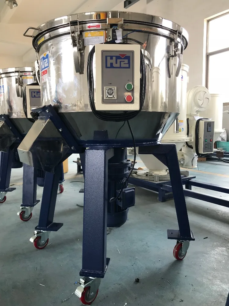 HUARE Hot Sale HHS200E Plastic glue mixing Stainless steel mixing blade Plastic rotary color mixer machine