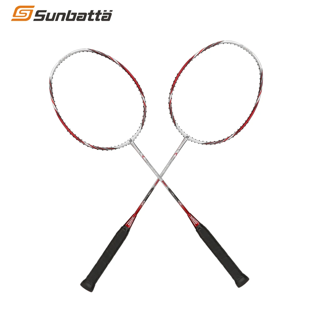 Ракетка для бадминтона из высокожесткого углеродного волокна fieber 30lbs от производителя