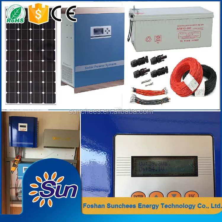 Quotation for Pakistan,Afghanistan 1KW 2KW 5KW 10KW Poly Solar Panels System 5000W Best sales