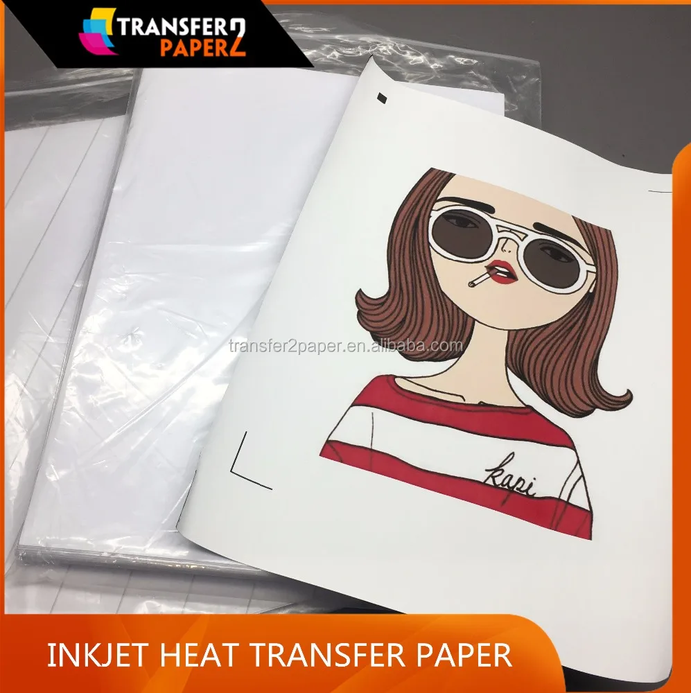 
Dark T-shirt heat transfer paper high tension light transfer paper 