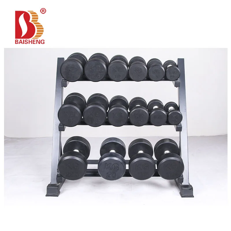 
Hot Selling Hex Dumbbell Storage Rack Gym Equipment Home 