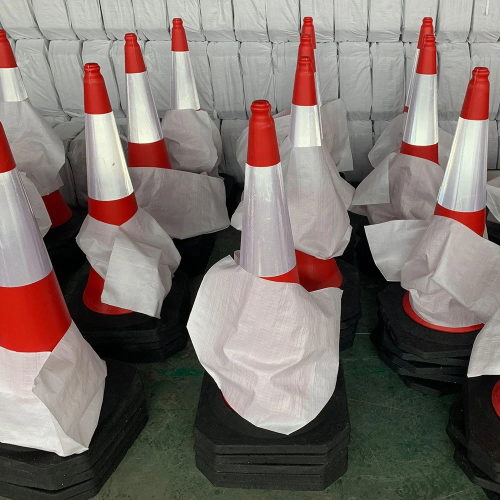 Конус дорожного движения Chixin 75 см PE, пластиковый дорожный конус, дорожный безопасный конус со светоотражающей лентой