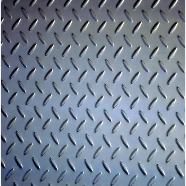 Hot dipped galvanized steel checkered plate for deck board