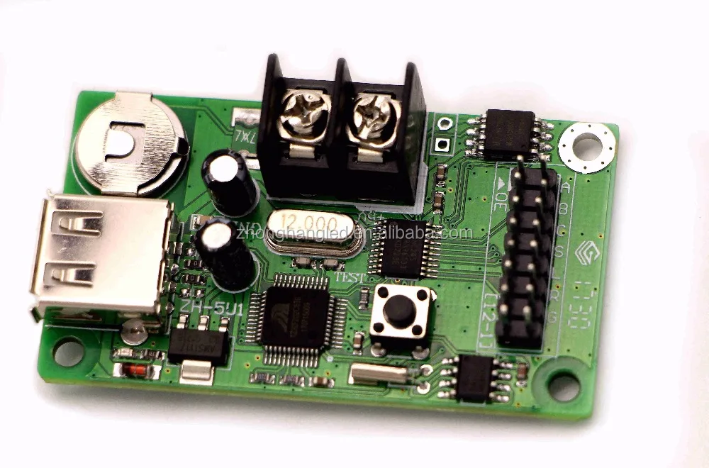 1-line LED Display Control Card ZH LED Display Control Software LED Display Control System ZH-5U1