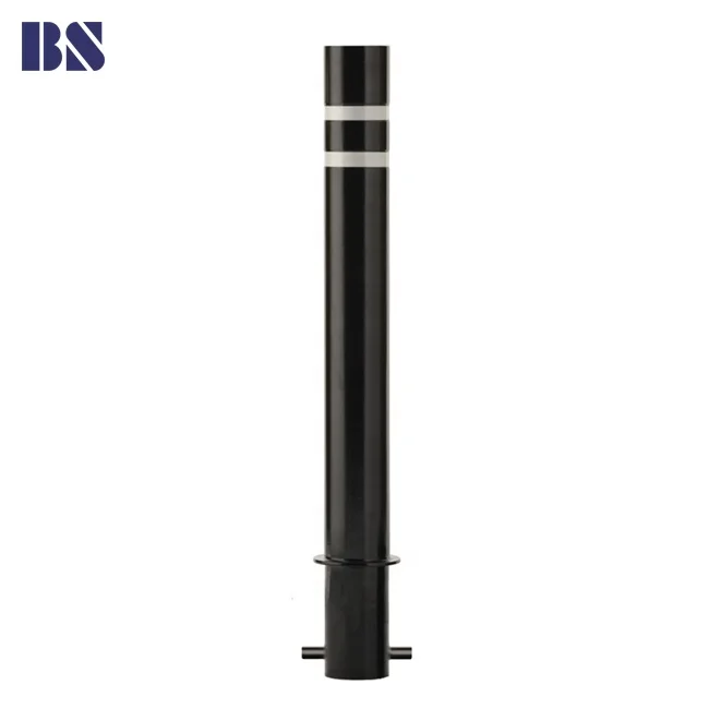 Bollard Manual Rising Bollards Polished Barrier Stainless Bollard Post for Traffic Access Control