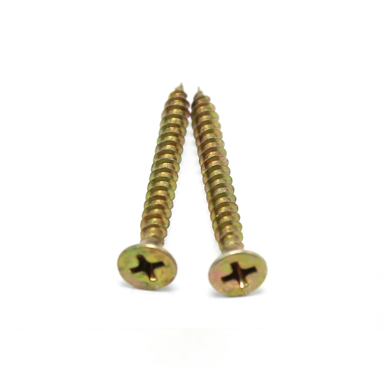 DIN 7505 Particle Board Screws with Cross Recess Type Z, Countersunk Head