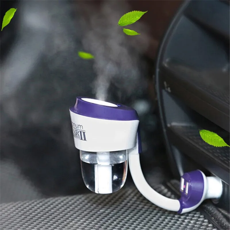 NEW USB Car Fresh Refreshing ultrasonic Aroma mist car diffuser humidifier