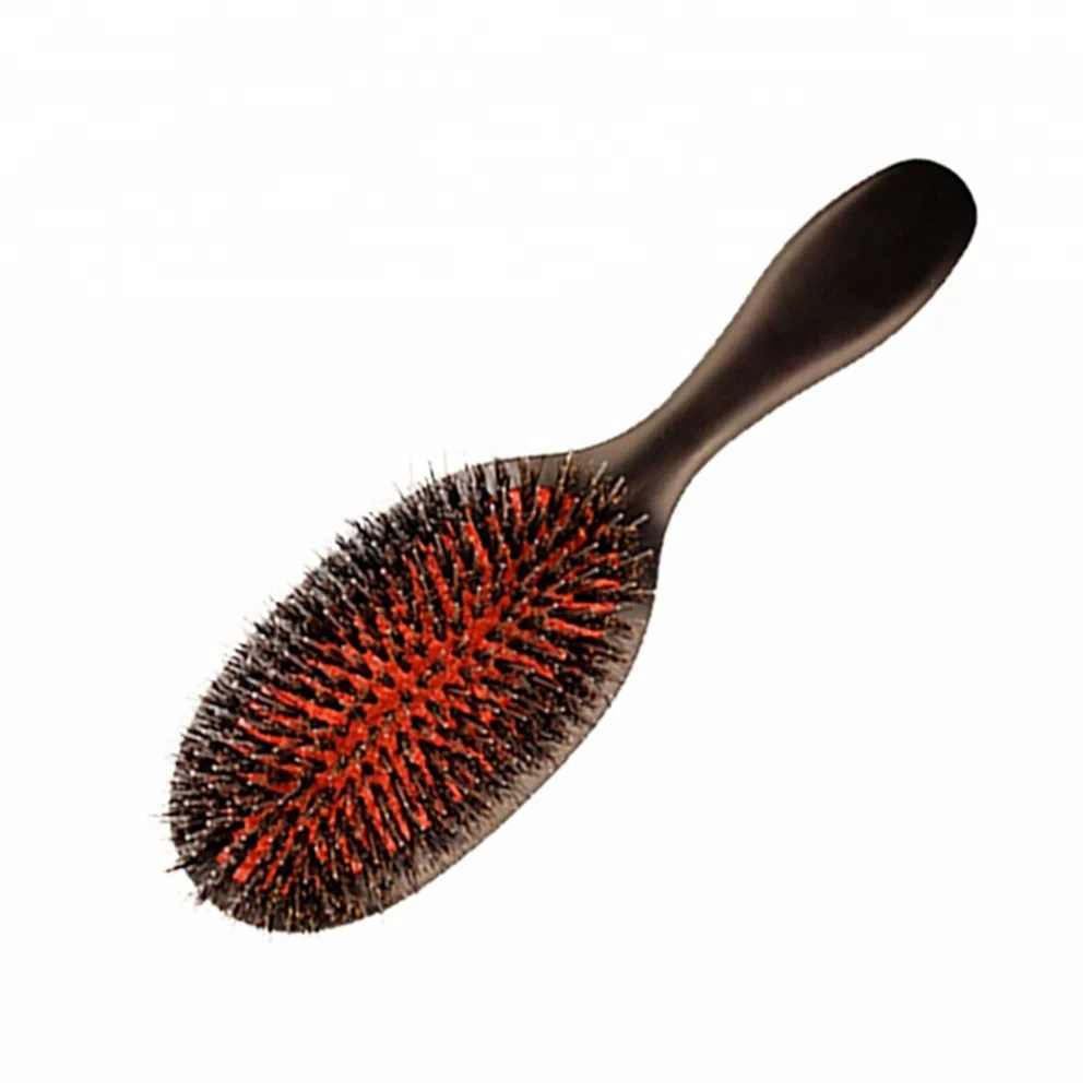 Plastic Anti-static Bristle Nylon HairBrush ABS Paddle Boar Hair Brush