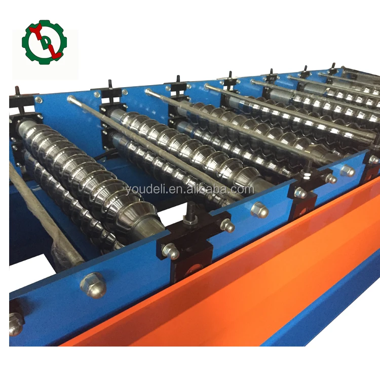 
Polytech Trade Assurance High Precision Corrugated Steel Profile Roof Panel Roll Forming Machine 