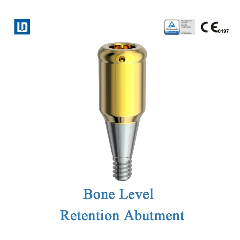 Dental prostheic compoent retention abutment titanium compatible  with osstem dio dentium
