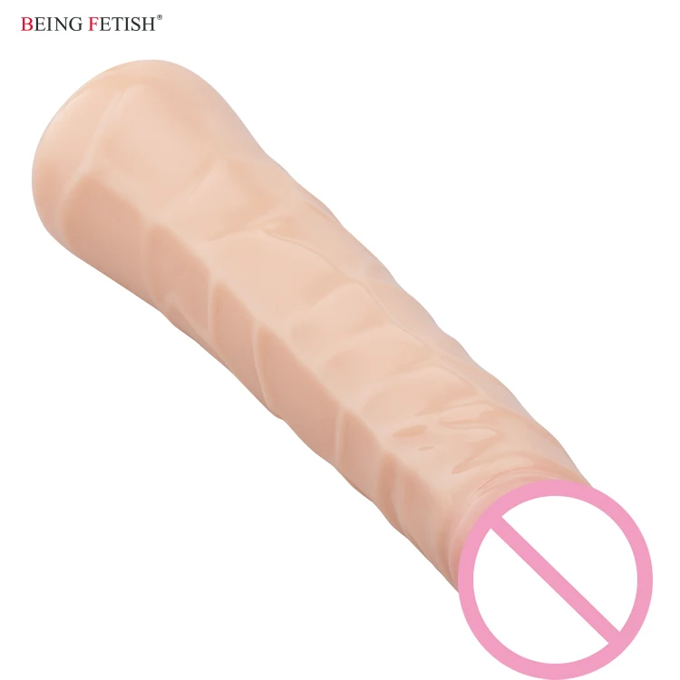 Big Soft Rubber Penis Toys Realistic Dildo