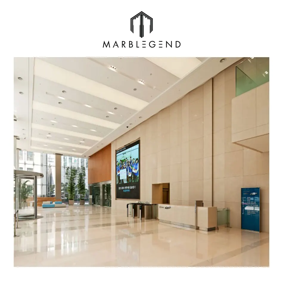 Tunisia beige limestone design building interior limestone wall tiles