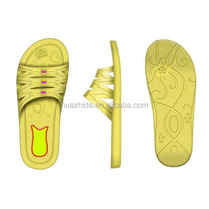 Shining Blinking Chinese PVC PCU Slipper Plastic Shoe Mold