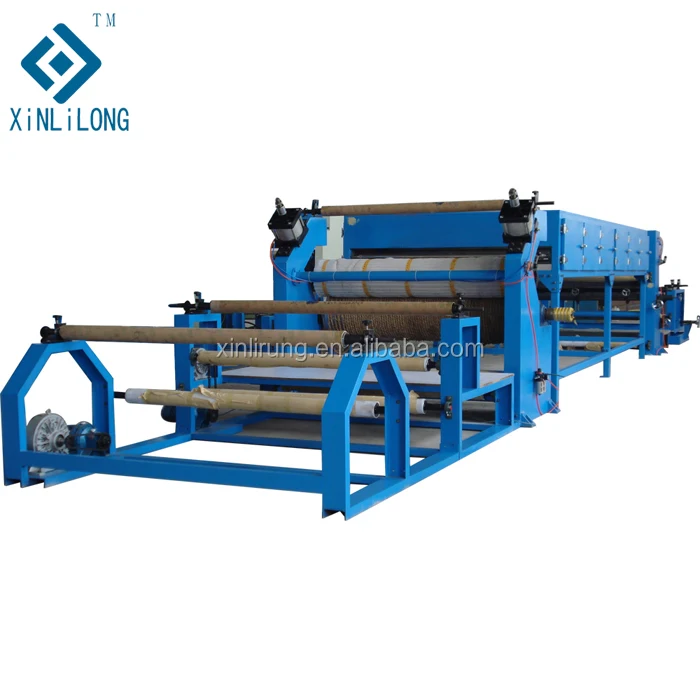 XINLILONG textile machinery fabric scattering powder interlining coating machine