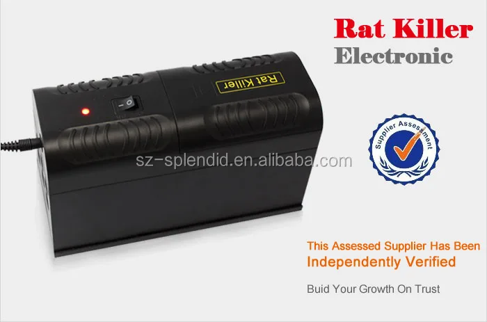 
Greathouse Electronic Trap Zapper Pest Control Humane Rat & Rodent Trap Powerful Electronic Mouse And Rodent Trap GH-190 