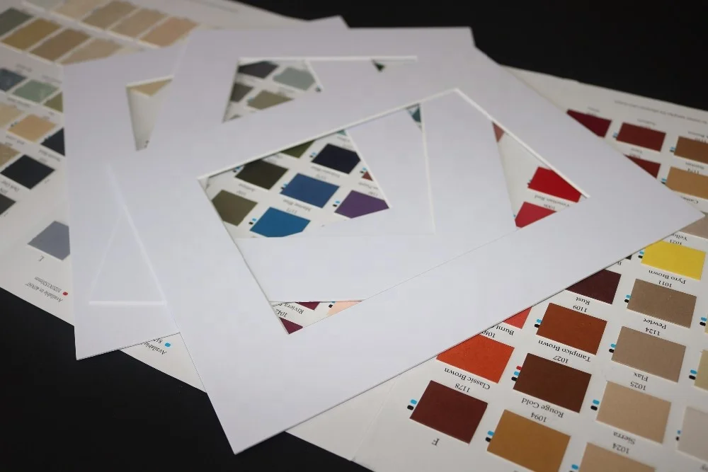 Single matboard/Custom single matboard for picture frame/passpartout