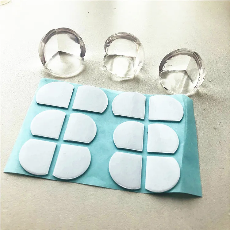 
PVC Plastic Furniture Edge Guard Child Safety Glass Table Corner Protector 