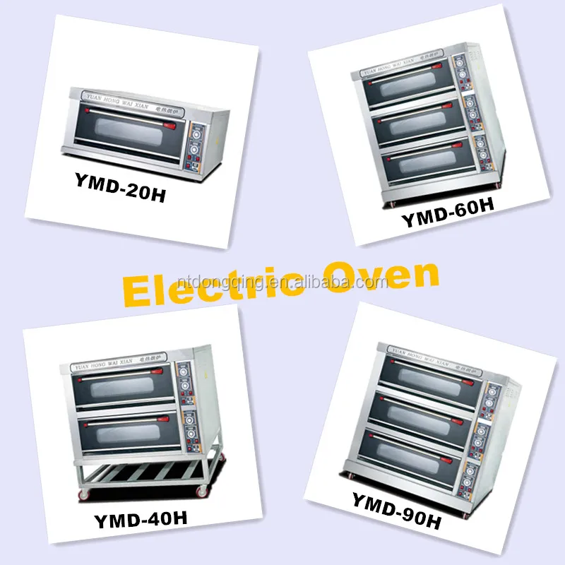 free standing 3 deck 6 tray french bread baking oven