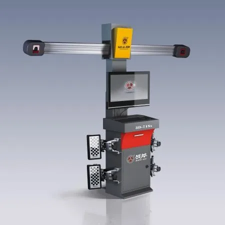 Battle Axe Used 3D Wheel Alignment Equipment machine With Freely spare parts calmps model 3D 718X