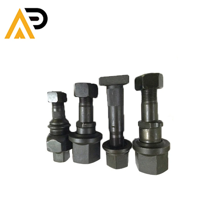 All kinds excavator or bulldozer track bolts & nuts