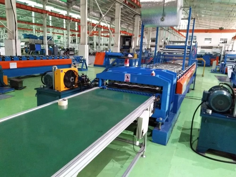 Good quality roof tile making machine galzed tile forming machine