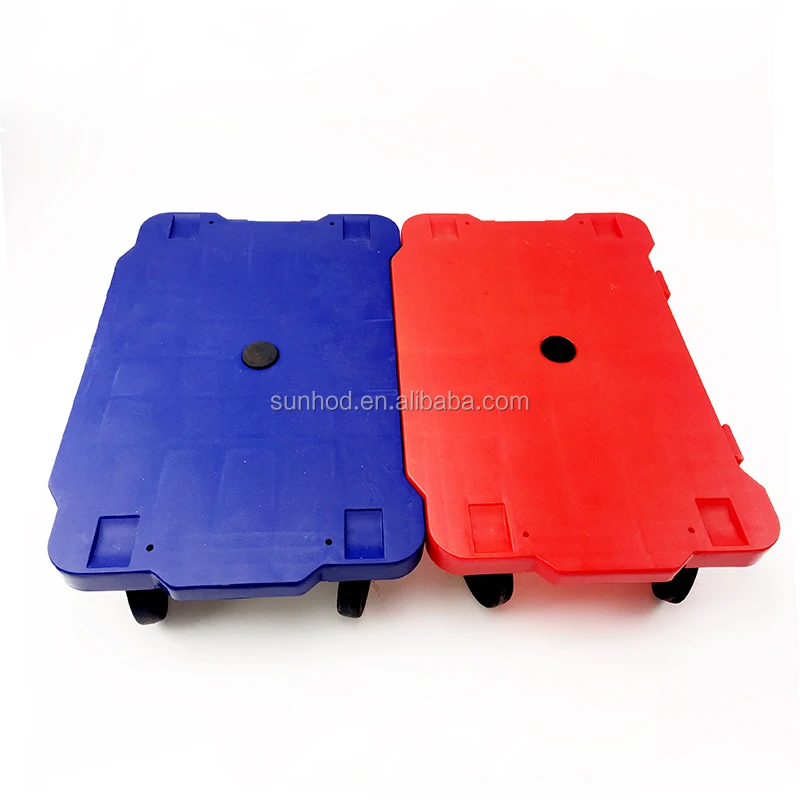 Plastic joint tools cart/moving shopping small trolley/storage circulation cart