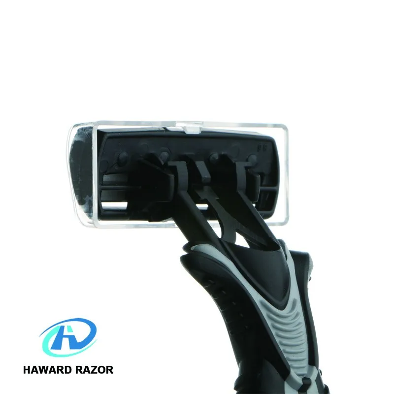 D623L fashion design 6 blade razor disposable shaving razor
