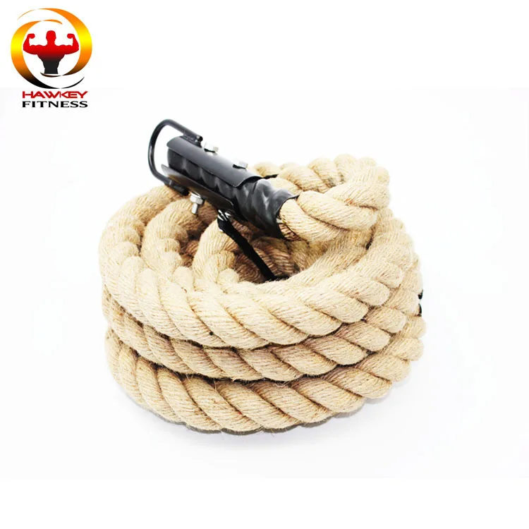 
2018 new design climbing rope with hook and rubber coated protect 