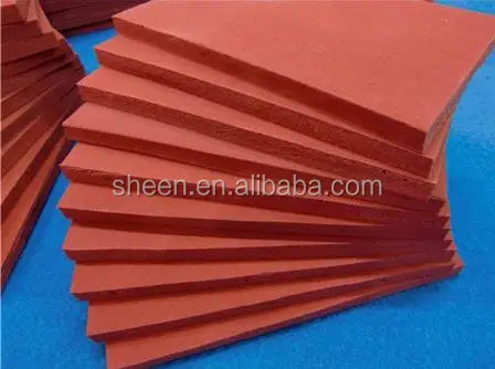 High quality shock absorption black foam rubber sheets for auto industry